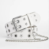 Litlookz Studio Star Studded Belt with Chain, view 6