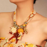 Litlookz Studio Starfish Charm Necklace, view 5
