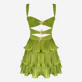 Litlookz Studio Starfish Glitter Mini Dress, view 6