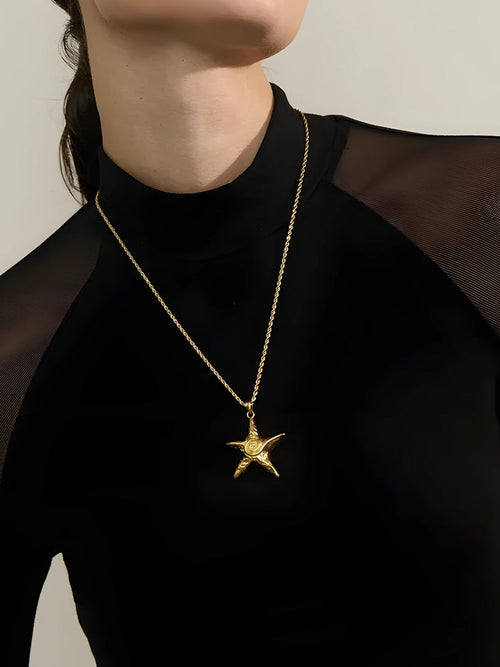 Litlookz Studio Starfish Necklace