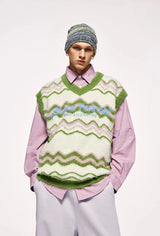 Litlookz Studio Stars Twinkle Fluffy Sweater Vest, view 3