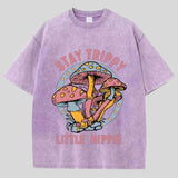 Litlookz Studio Stay Trippy Little Hippie Tee, view 5