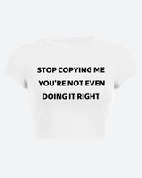 Litlookz Studio Stop Copying Me Tee, view 2