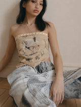 Litlookz Studio Storybook Scarf Top, view 2