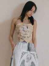 Litlookz Studio Storybook Scarf Top, view 4
