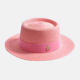 Litlookz Studio Straw Boater Swim Hat, view 2