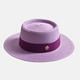 Litlookz Studio Straw Boater Swim Hat, view 5