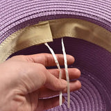 Litlookz Studio Straw Boater Swim Hat, view 6