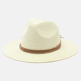 Litlookz Studio Straw Fedora Hat, view 3