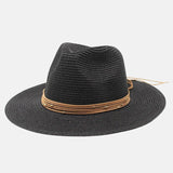 Litlookz Studio Straw Fedora Hat, view 4