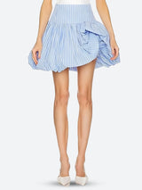 Litlookz Studio Striped Bubble Mini Skirt, view 4