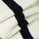 Litlookz Studio Striped Knitted Crop Top, view 4