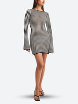 Litlookz Studio Striped Mini Dress, view 4