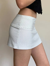 Litlookz Studio Striped Office Mini Skirt, view 2