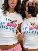 Litlookz Studio Strong Baby Tee, view 3