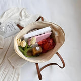 Litlookz Studio Summer Straw Tote Bag, view 2