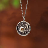 Litlookz Studio Sun Moon Charm Necklace, view 2