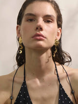 Litlookz Studio Sun Moon Earrings, view 3