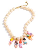 Litlookz Studio Swimsuit Figurines Necklace, view 3