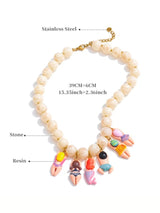 Litlookz Studio Swimsuit Figurines Necklace, view 4