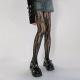 Litlookz Studio Swirl Sheer Tights, view 4