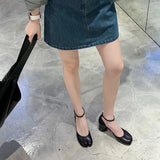 Litlookz Studio Tabi Block Heels, view 5