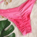 Litlookz Studio Tassel Triangle Bikini Set, view 6