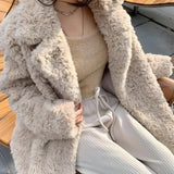 Litlookz Studio Teddy Coat, view 2