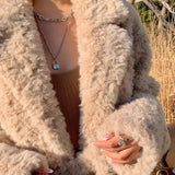 Litlookz Studio Teddy Coat, view 3