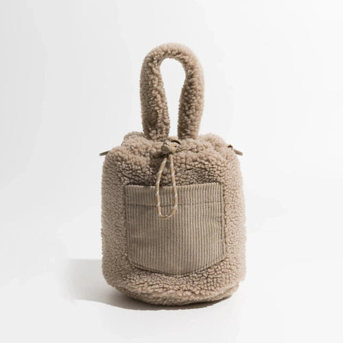 Litlookz Studio Teddy Pocket Bucket Bag