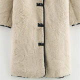 Litlookz Studio Teddy Trim Coat, view 4