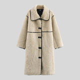 Litlookz Studio Teddy Trim Coat, view 5