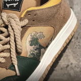 Litlookz Studio The Great Wave Off Kanagawa Sneakers, view 4