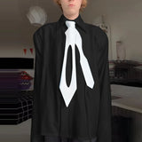 Litlookz Studio Tie Detail Shirt, view 3