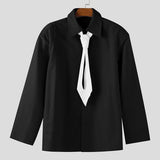 Litlookz Studio Tie Detail Shirt, view 4