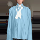 Litlookz Studio Tie Detail Shirt, view 5