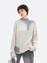 Litlookz Studio Tie Dye Ribbed Sweater, view 3