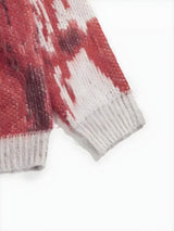 Litlookz Studio Tie Dye Turtle Neck Knitted Sweater, view 4