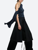 Litlookz Studio Tie Shoulder Top, view 4