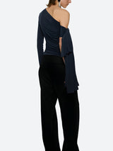 Litlookz Studio Tie Shoulder Top, view 5