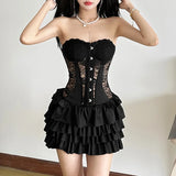 Litlookz Studio Tiered Ruffle Dress, view 3