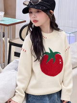 Litlookz Studio Tomato Girl Sweater, view 2