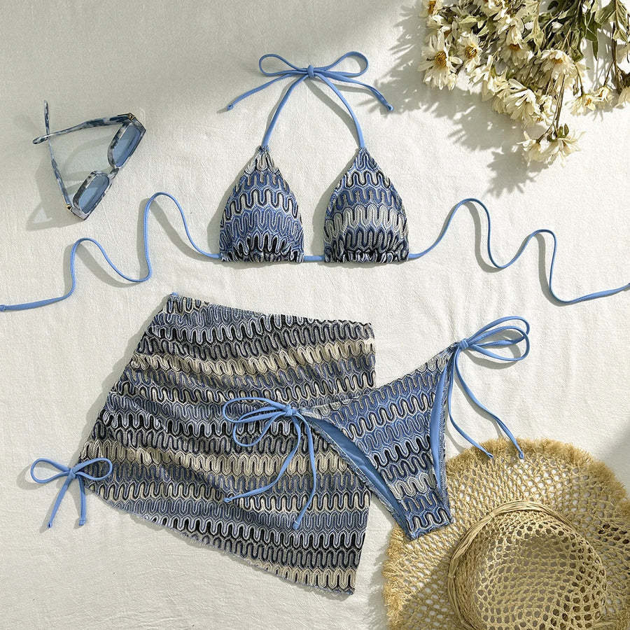 Litlookz Studio Triangle Bikini Set