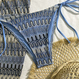 Litlookz Studio Triangle Bikini Set, view 4