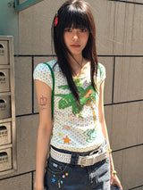 Litlookz Studio Tropical Baby Tee, view 2