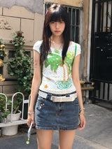 Litlookz Studio Tropical Baby Tee, view 5