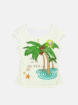 Litlookz Studio Tropical Baby Tee, view 6