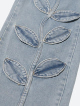 Litlookz Studio Tulip Patch Jeans, view 5