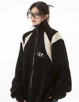 Litlookz Studio Turtleneck Zip-Up Cardigan, view 3
