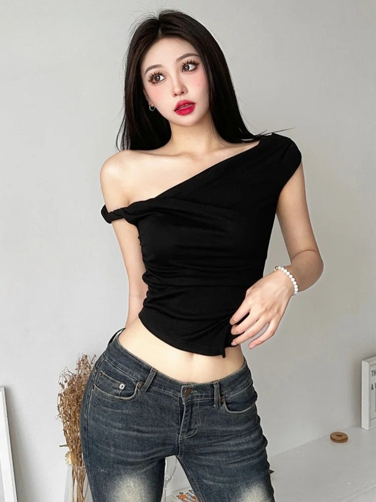 Litlookz Studio Twist Strap Top
